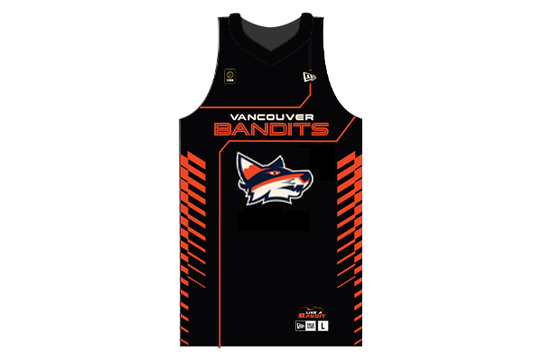 Vancouver Bandits 2026 Youth Black Replica Jersey