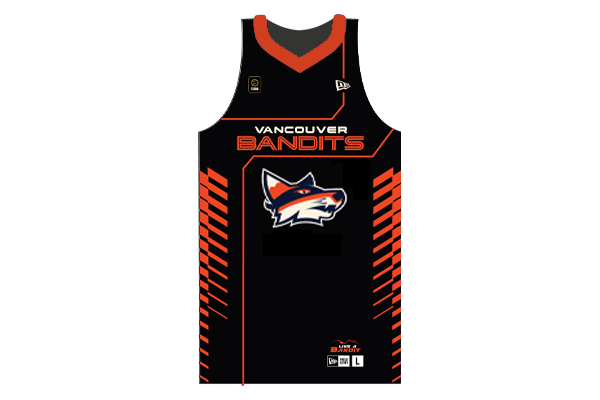 Vancouver Bandits 2024 Youth Black Replica Jersey