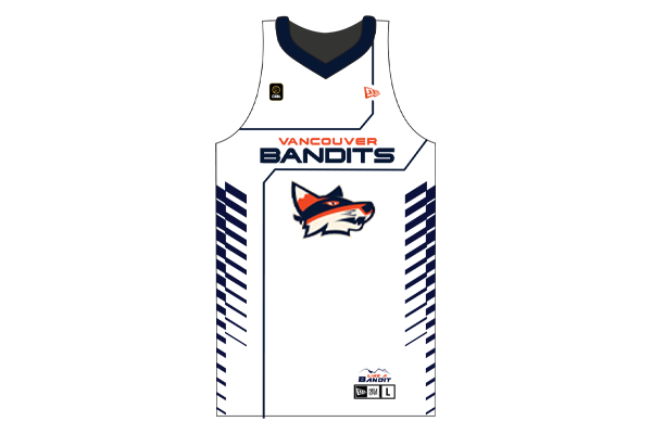 Vancouver Bandits 2024 White Replica Jersey