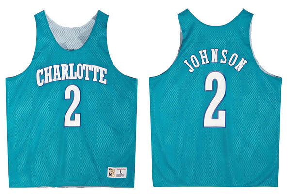 Charlotte Hornets #3 Johnson Mesh Rev Jersey