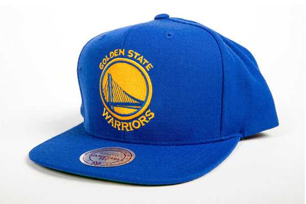 Golden State Warriors Wool Solid Snapback